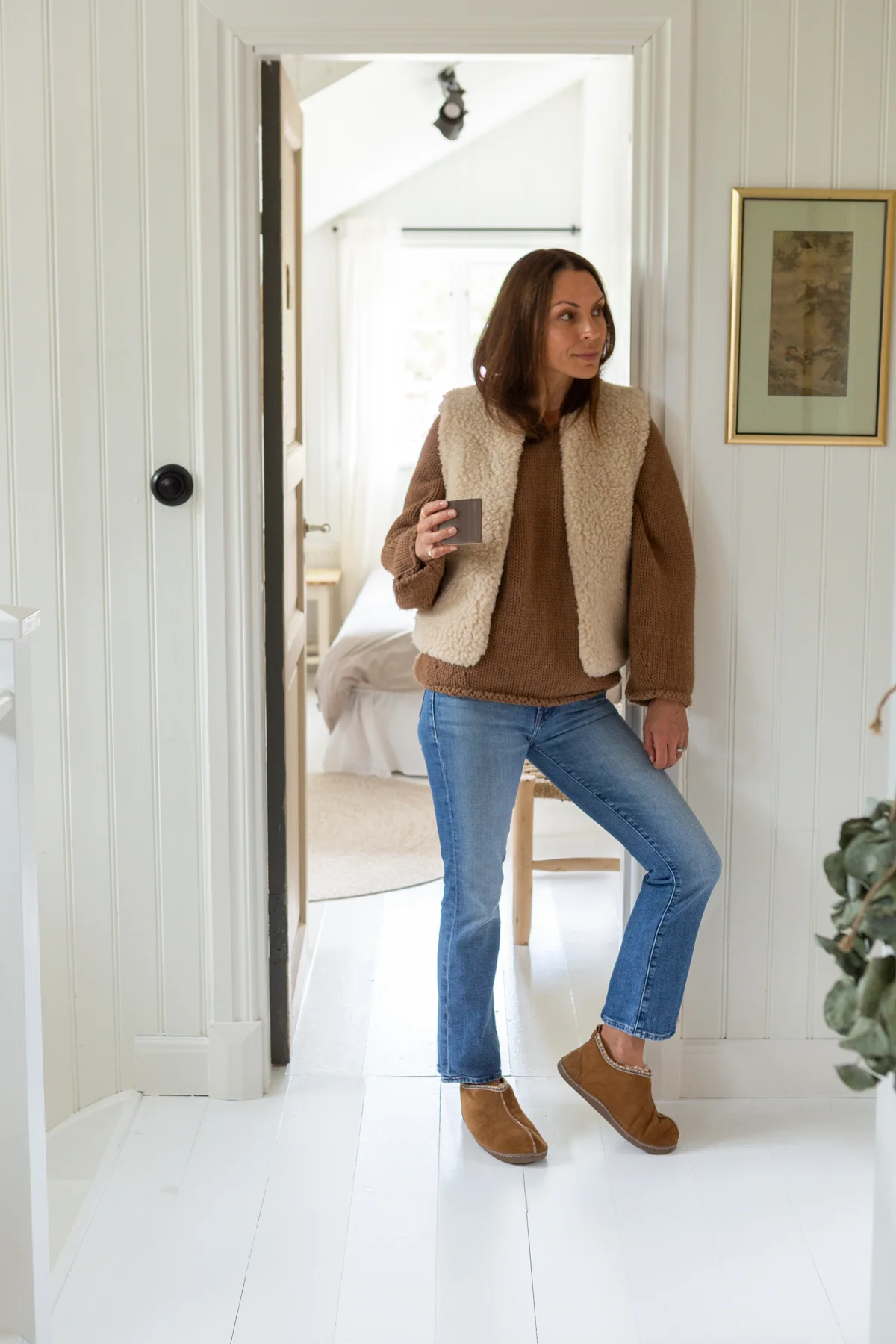 Agnes Sheepskin Boots - Chestnut - Image 8