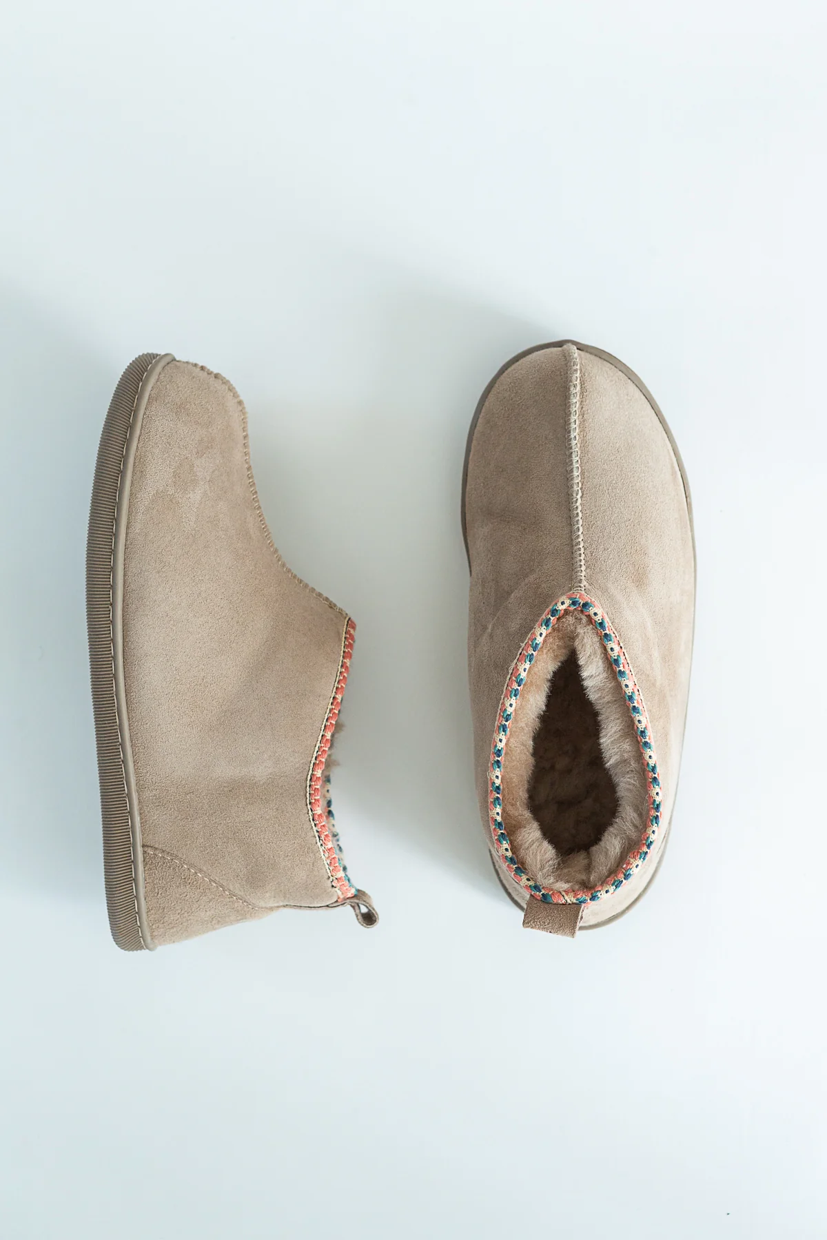 Agnes Sheepskin Boots - Pale Beige - Image 9