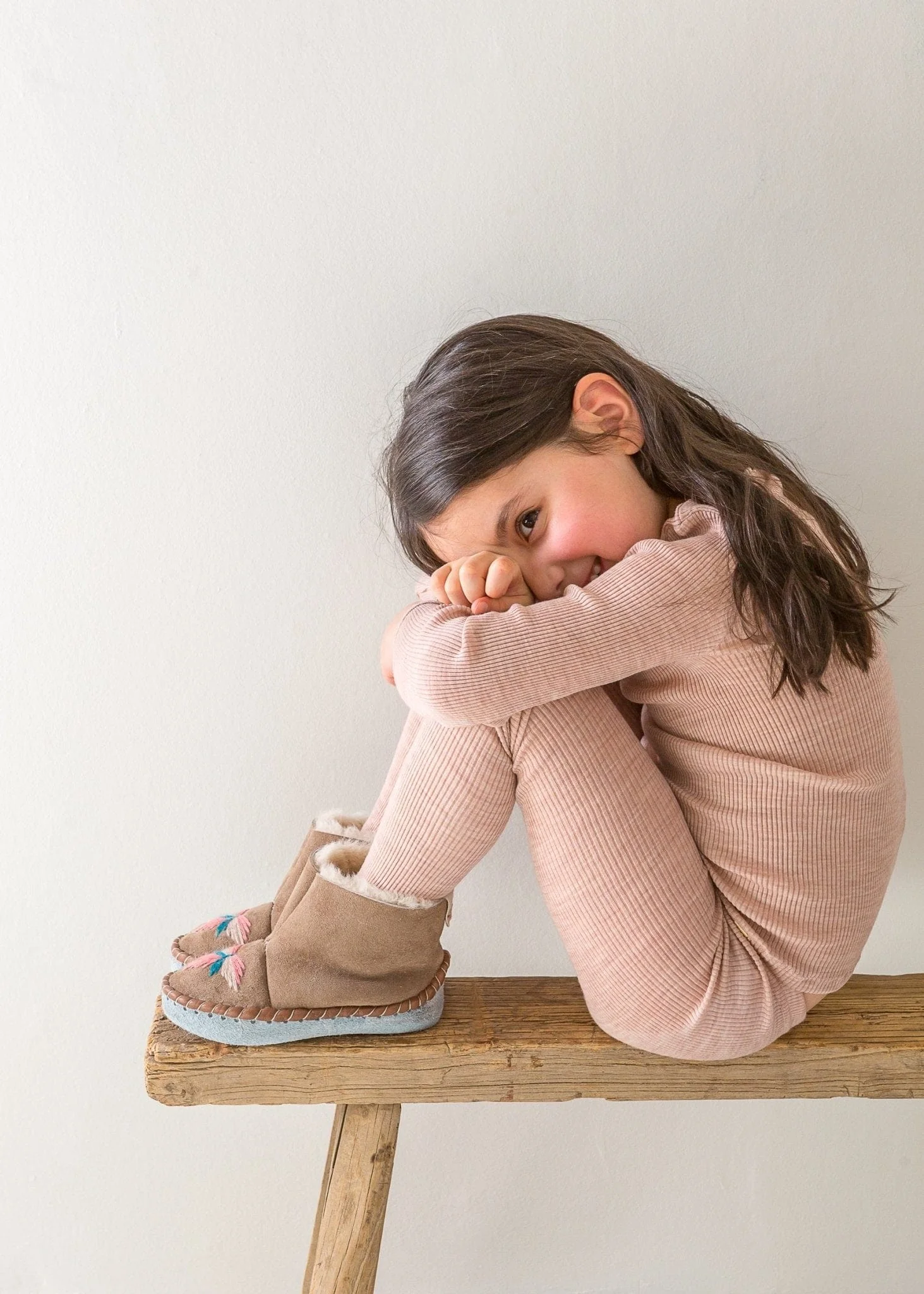 Children's Slipper Boots – Pepto Pink - Image 3