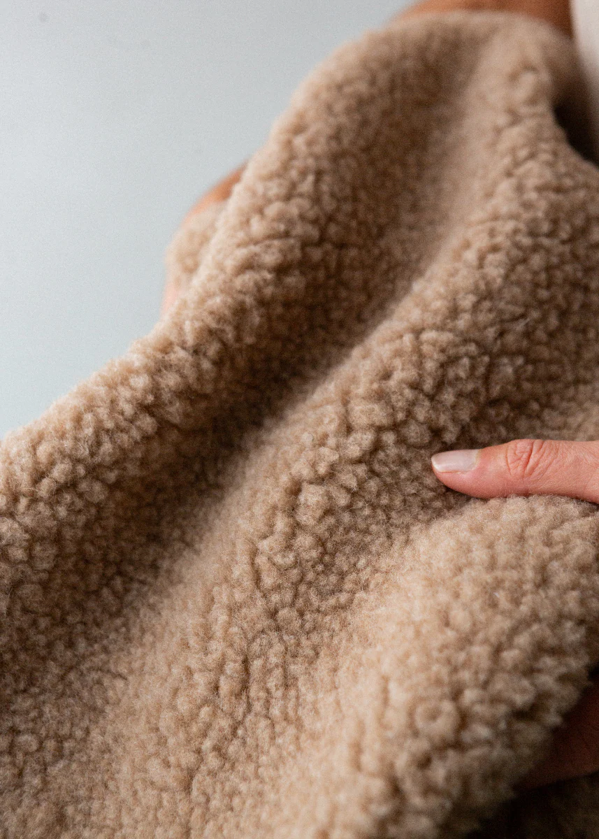 Merino Gilet - Toasted Almond - Image 3