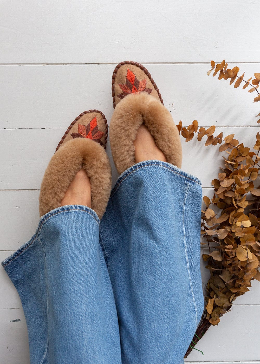 Women's Sheepskin Slippers – Sedona - Image 4